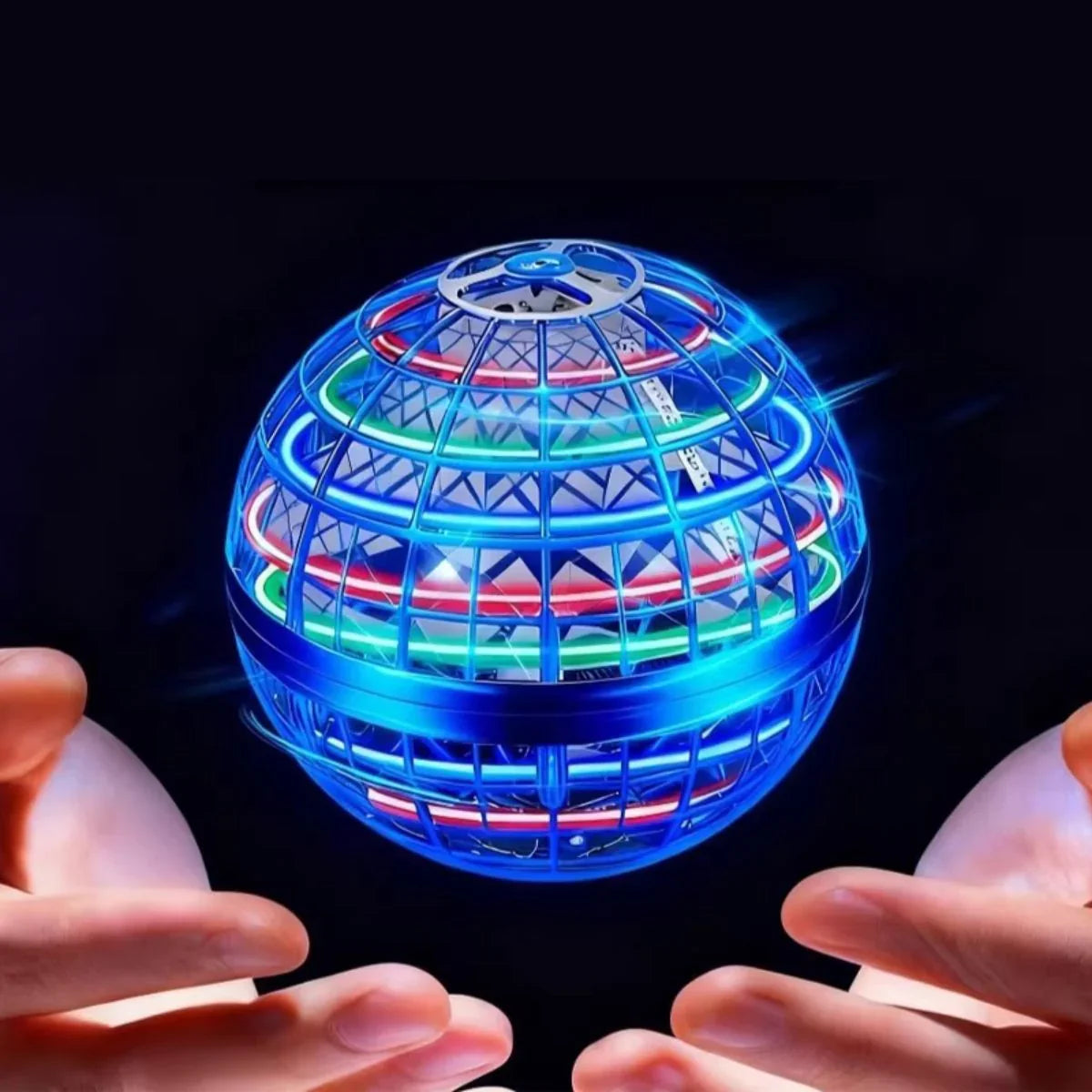 Mini Drone Boomer Ball com LED Recarregavel