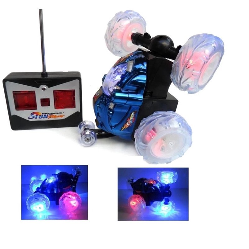 Carrinho Acrobatico 360 com Luz LED e Som