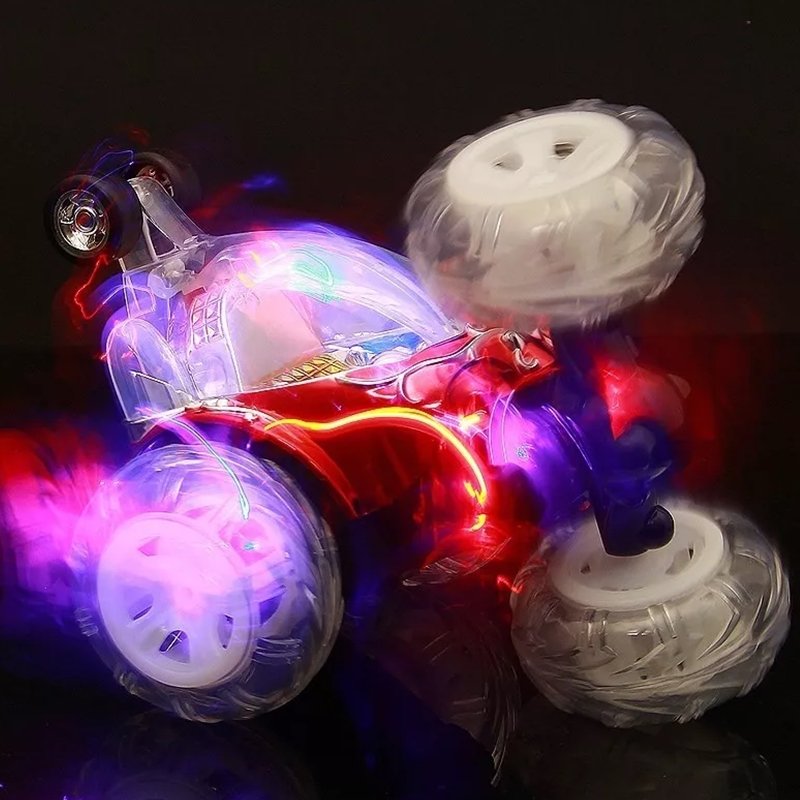 Carrinho Acrobatico 360 com Luz LED e Som