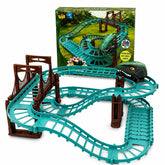 Pista Dinossauro Flexivel com Carrinho