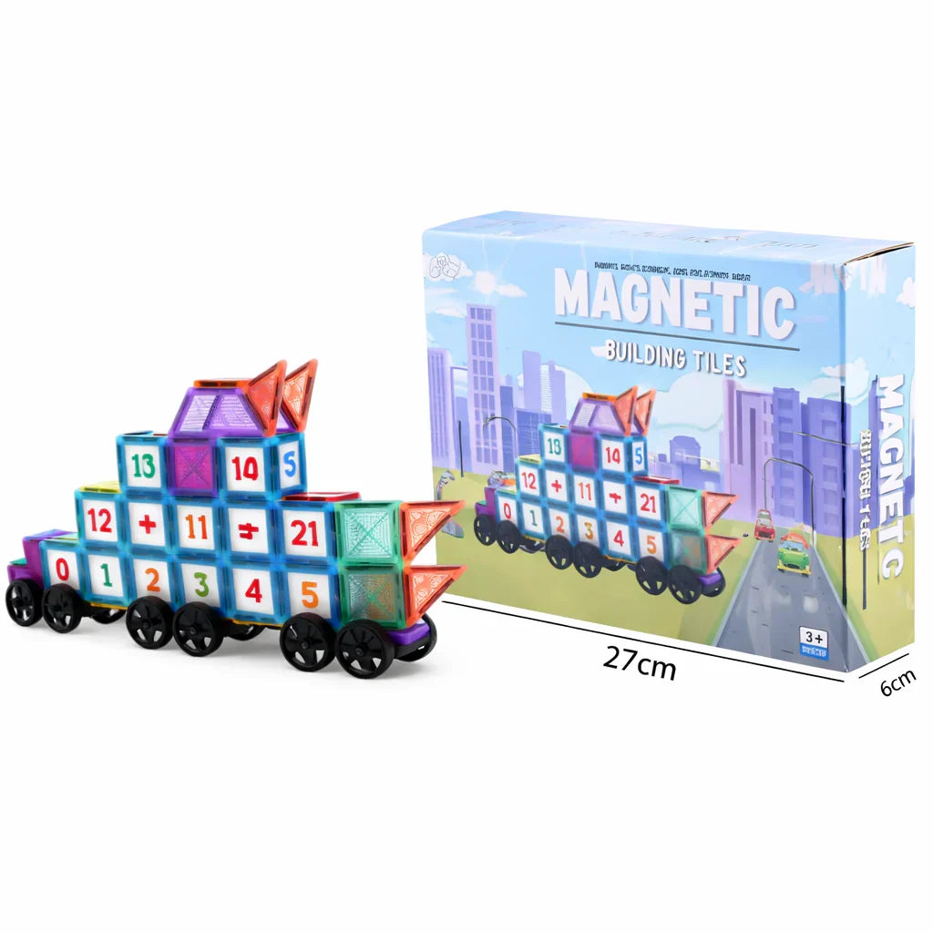 Caminhao Educativo Magnetico com Numeros