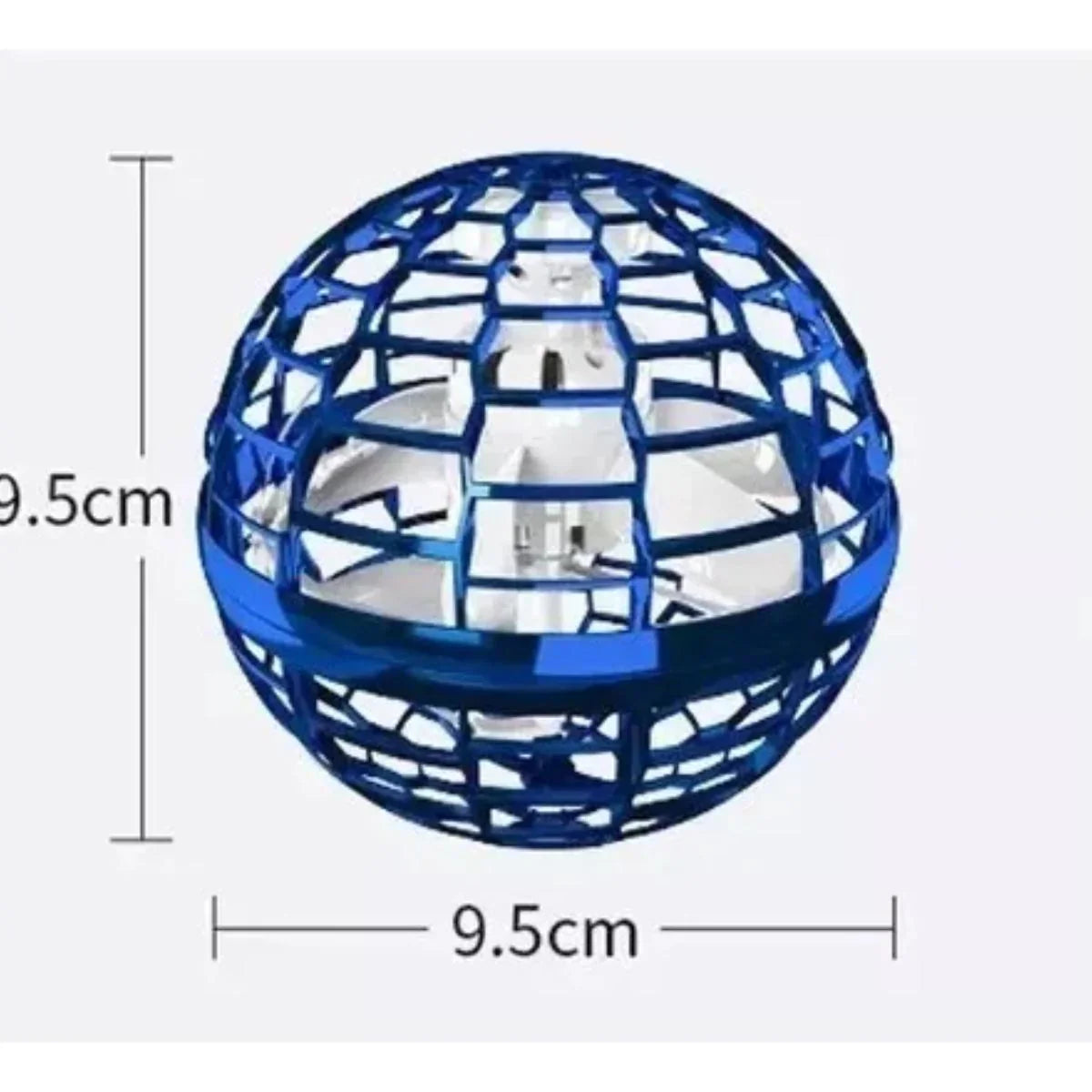 Mini Drone Boomer Ball com LED Recarregavel