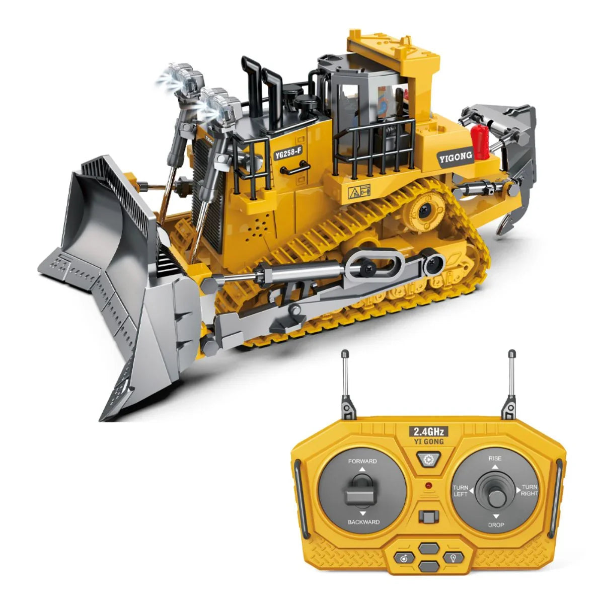Trator de Construcao com Controle Remoto