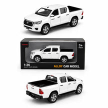 Miniatura Caminhonete em Metal com Luzes e Sons