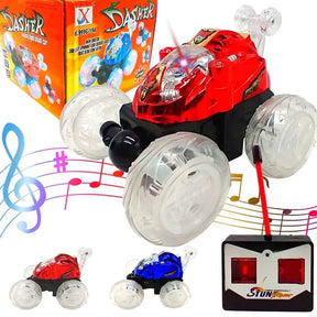 Carrinho Acrobatico 360 com Luz LED e Som