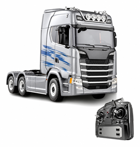 Caminhão Titan 770 de Controle Remoto com Luzes e Sons — Escala 1:18