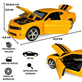 Miniatura Esportiva em Metal 1:32 com Friccao